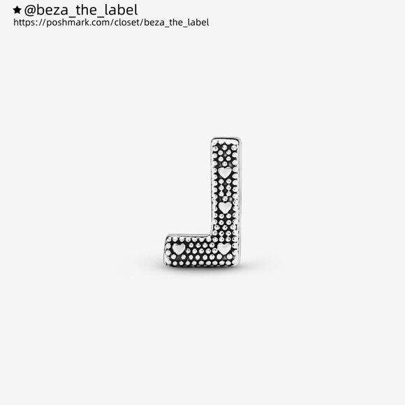 Pandora Letter L Alphabet Charm - Picture 3 of 6
